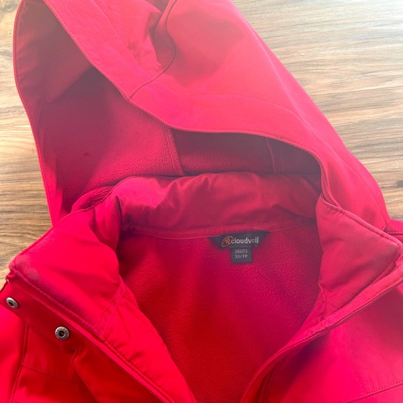 Fleece lined soft shell Cloudveil coat in VGUC size xs - Picture 4 of 4